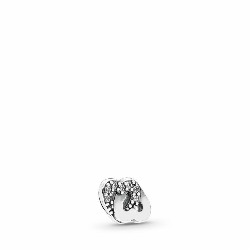 Pandora Australia Entwined Love Petite Locket Charm - Sterling Silver | LEQMGW571